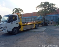 cứu hộ chí bao 14/11/2025 kéo xe công an tân sơn nhất hỗ trợ ae công an, gập xự cố tại vòng xoay lạc long quân