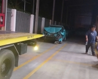 cứu hộ tân phú hỗ trợ công an phú lâm kéo xe tai nạn