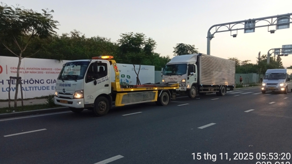 Cứu Hộ Chí Bảo, kéo xe sân bay về raga a trinh sữa